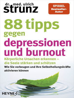 cover image of 88 Tipps gegen Depressionen und Burnout